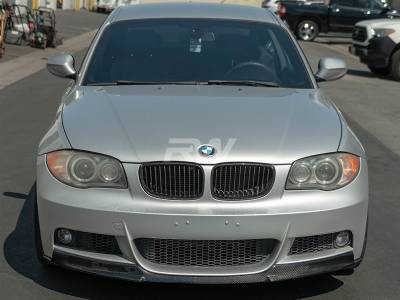 RW Carbon - BMW E82 E88 Carbon Fiber Front Lip Spoiler bmwe82010 - Image 2