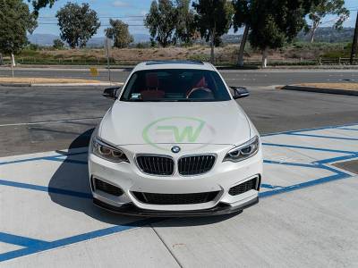 RW Carbon - BMW F22 F23 Exotics Style CF Front Lip Spoiler bmwf22014 - Image 5