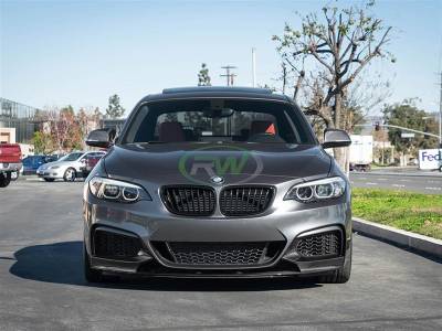 RW Carbon - BMW F22 F23 Performance Style CF Front Lip bmwf22009 - Image 4
