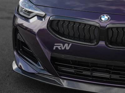 RW Carbon - BMW G42 2-Series Suvneer Carbon Fiber Front Lip bmwg42011 - Image 2