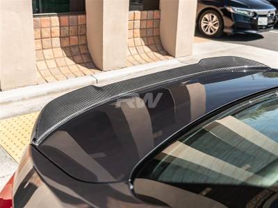 RW Carbon - BMW F30 F80 M3 CS Style Carbon Fiber Trunk Spoiler bmwf80003 - Image 4