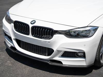 BMW F30 F31 R Style Carbon Fiber Front Lip bmwf30046