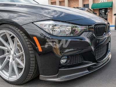 BMW F30 F31 3D Style Carbon Fiber Front Lip bmwf30040