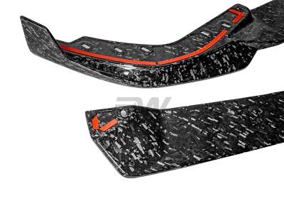 RW Carbon - BMW G20 3-Series LCI Forged Performance Style Front Lip bmwg20018 - Image 3