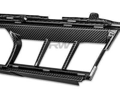 RW Carbon - BMW G05 X5 LCI OEM Style CF Center Bumper Trim bmwg05016 - Image 6