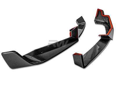 RW Carbon - BMW G05 X5 LCI Carbon Fiber Performance Style Front Lip bmwg05015 - Image 6