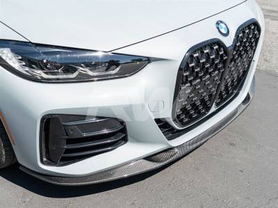 BMW G22 G23 4-Series 3D Style Carbon Fiber Front Lip bmwg22012