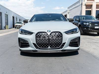 RW Carbon - BMW G22 G23 4-Series 3D Style Carbon Fiber Front Lip bmwg22012 - Image 3