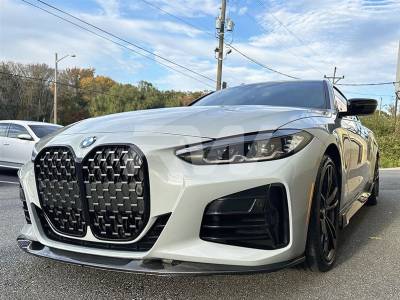 RW Carbon - BMW G22 G23 4-Series 3D Style Carbon Fiber Front Lip bmwg22012 - Image 4