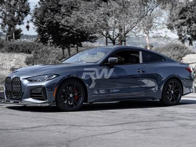 RW Carbon - BMW G22 G23 4-Series DTM Carbon Fiber Front Lip bmwg22014 - Image 4