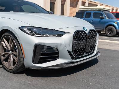 BMW G22 G23 Performance Style Carbon Fiber Front Lip bmwg2205