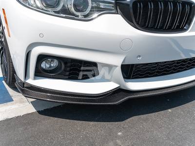RW Carbon - BMW F32 F33 F36 EC Style Carbon Fiber Front Lip bmwf32035 - Image 5