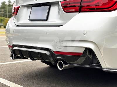 RW Carbon - BMW F32 F33 F36 Performance Style CF Diffuser bmwf32010 - Image 4