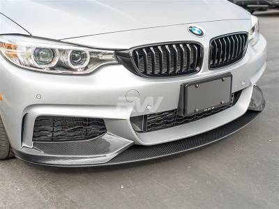 BMW F32 F33 F36 Performance Style CF Front Lip bmwf32002
