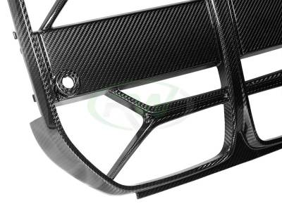 RW Carbon - BMW G26 4-Series CSL Style Carbon Fiber Front Grille bmwg2605 - Image 5