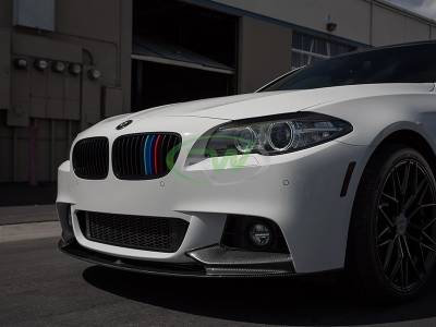 RW Carbon - BMW F10 Performance Style CF Front Lip Spoiler bmwf10013 - Image 3