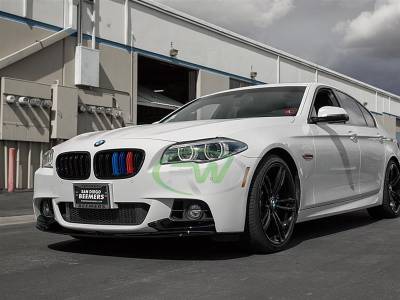 RW Carbon - BMW F10 F11 Performance Style Front Lip Spoiler bmwf10054 - Image 3