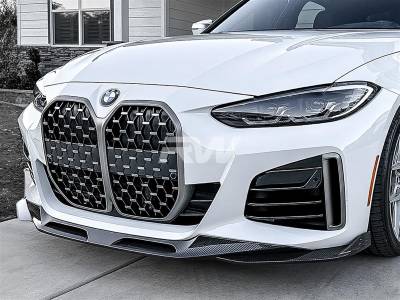 BMW G26 4-Series / i4 Carbon Fiber Front Lip bmwg2602