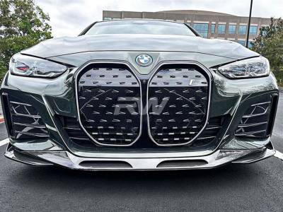 RW Carbon - BMW G26 4-Series / i4 Carbon Fiber Front Lip bmwg2602 - Image 3