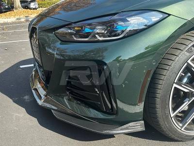 RW Carbon - BMW G26 4-Series / i4 Carbon Fiber Front Lip bmwg2602 - Image 4
