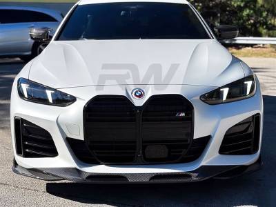 RW Carbon - BMW G26 4-Series / i4 Carbon Fiber Front Lip bmwg2602 - Image 5