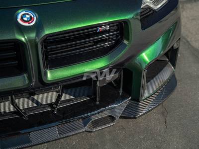 RW Carbon - BMW G87 M2 Carbon Fiber GTX Front Lip Spoiler bmwg87025 - Image 2