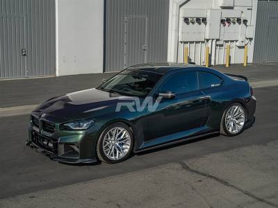 RW Carbon - BMW G87 M2 Carbon Fiber GTX Front Lip Spoiler bmwg87025 - Image 5