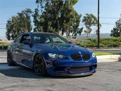 RW Carbon - BMW E9X M3 GTS Style Carbon Fiber Front Lip bmwe9xm321 - Image 4