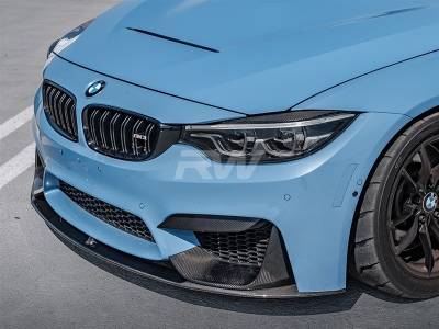 RW Carbon - BMW F8X M3/M4 Performance Style CF Lip Spoiler bmwf82m404 - Image 2
