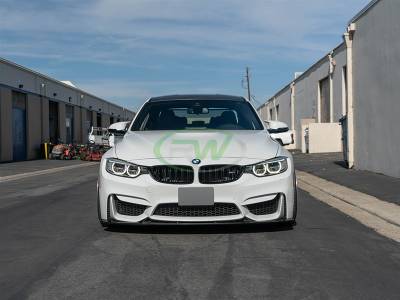 RW Carbon - BMW F8X M3 & M4 3D Style Carbon Fiber Front Lip bmwf8x009 - Image 3