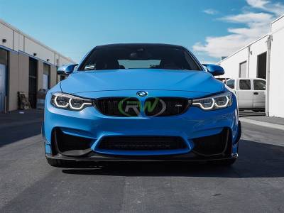 RW Carbon - BMW F8X M3/M4 ENS Style Carbon Fiber Front Lip bmwf8x023 - Image 4