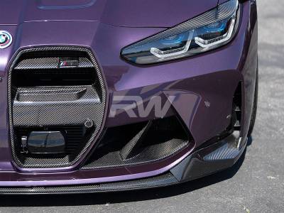RW Carbon - BMW G8X M3/M4 Performance Style CF Front Lip bmwg8004 - Image 2