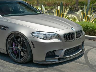 RW Carbon - BMW F10 M5 3D Style Carbon Fiber Front Lip bmwf10025 - Image 4