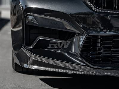 RW Carbon - BMW F90 M5 LCI Performance V2 CF Front Lip Spoiler bmwf9025 - Image 4