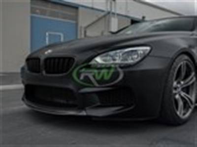 RW Carbon - BMW F06 F12 F13 M6 Center Dry Carbon Fiber Front Lip bmwf12016 - Image 4