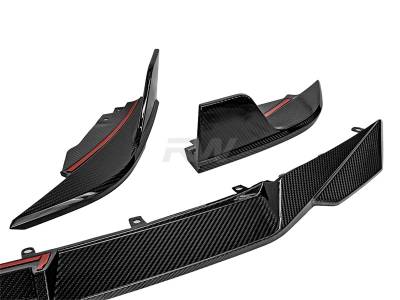 RW Carbon - BMW F91 F92 F93 M8 SQ Style CF Front Lip bmwf91015 - Image 5