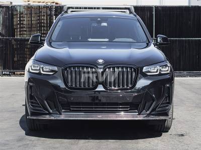 RW Carbon - BMW G01 X3 G02 X4 LCI Suvneer CF Front Lip bmwg01017 - Image 2