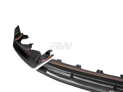 RW Carbon - BMW G01 X3 LCI Carbon Fiber Front Lip bmwg01015 - Image 4