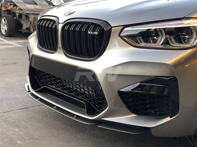 BMW F97 X3M/F98 X4M CF Front Lip Spoiler bmwf97003