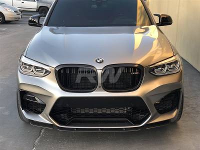 RW Carbon - BMW F97 X3M/F98 X4M CF Front Lip Spoiler bmwf97003 - Image 3