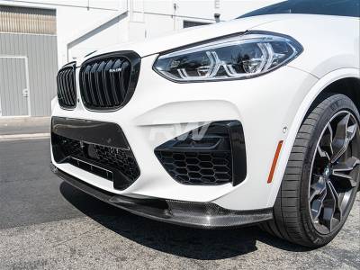 BMW F97 X3M/F98 X4M 3D Style Carbon Fiber Front Lip bmwf9802