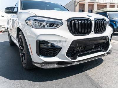 RW Carbon - BMW F97 X3M/F98 X4M 3D Style Carbon Fiber Front Lip bmwf9802 - Image 4