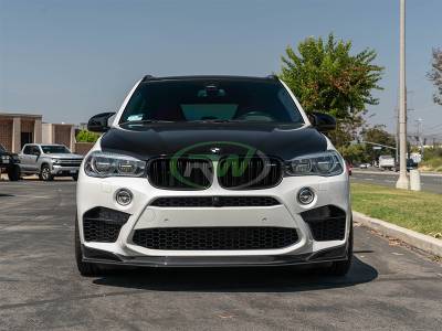 RW Carbon - BMW F85 X5M F86 X6M Carbon Fiber Front Lip bmwf8504 - Image 2