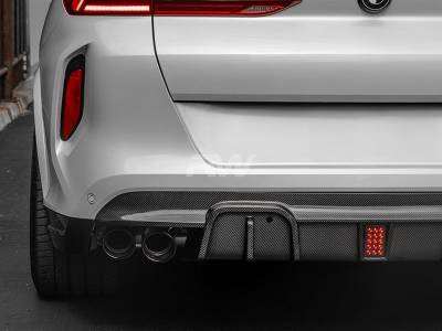RW Carbon - BMW F95 X5M/F96 X6M Man Style CF Diffuser bmwf95014 - Image 2