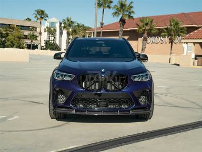 RW Carbon - BMW F95 X5M RWS Carbon Fiber Front Lip Spoiler bmwf9502 - Image 5