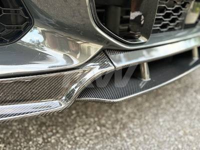 RW Carbon - BMW G06 X6 Carbon Fiber Front Lip Spoiler bmwg06008 - Image 3