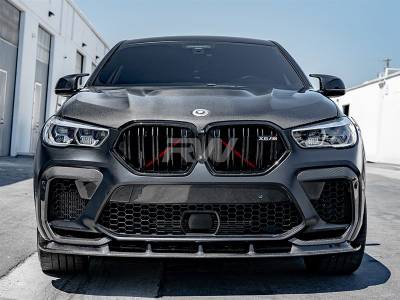 RW Carbon - BMW F96 X6M RWS Carbon Fiber Front Lip bmwf9602 - Image 2