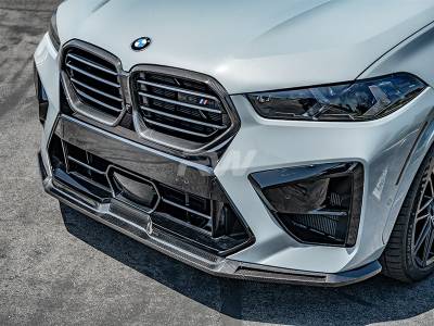 BMW F96 X6M LCI RWS Carbon Fiber Front Lip bmwf9607