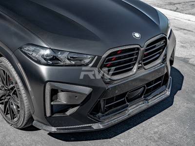 RW Carbon - BMW F96 X6M LCI RWS Carbon Fiber Front Lip bmwf9607 - Image 4