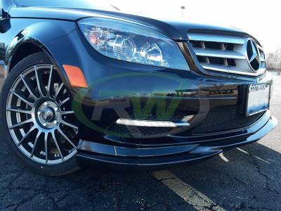 RW Carbon - Mercedes W204 C Class Carbon Fiber Front Lip mercw20406 - Image 5